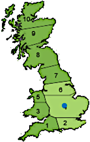 Country Lion location and area covered