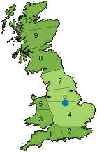 Winsons location and area covered