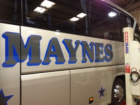 Maynes go up in the world