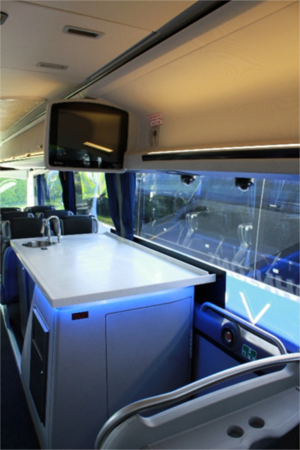 Johnsons Luxury Traveller Coach Facilities