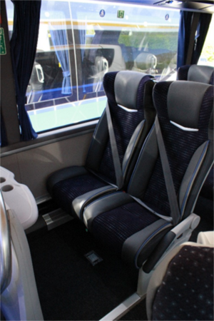 Johnsons Luxury Traveller Coach Seats